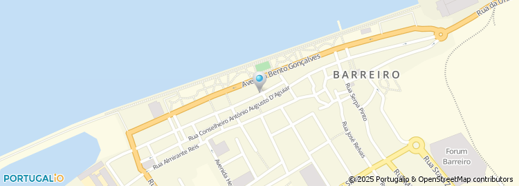 Mapa de Travessa da Praia