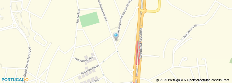 Mapa de Basilio Silva Rebelo