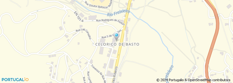 Mapa de Bastoexpresso - Transportes, Lda
