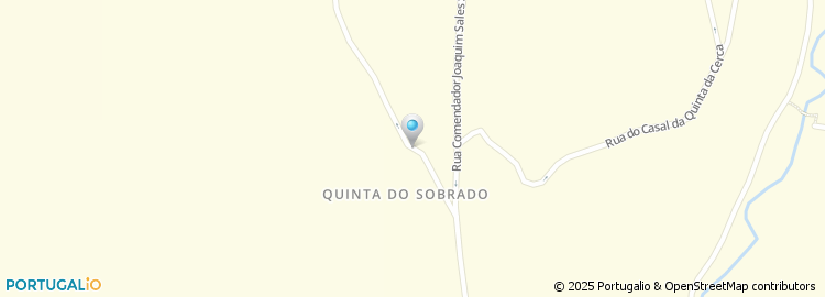 Mapa de Rua da Quinta Nova