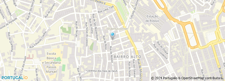 Mapa de Batista Pego & Amorim, Lda