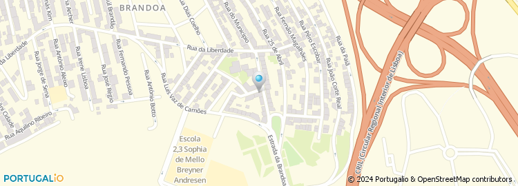 Mapa de Bazar da Brandoa, Lda