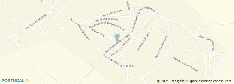 Mapa de Bebevinhos - Vinícola de Borba, Lda