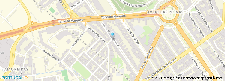 Mapa de Becquart & Oliveira, Lda