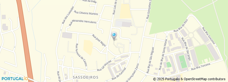 Mapa de Beijos de Coentrada - Unipessoal Lda