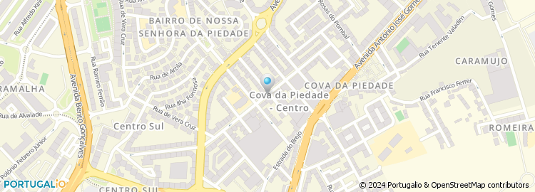 Mapa de Beira Confecções - Amaral & Antunes, Lda