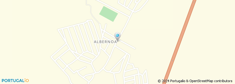 Mapa de Albernoa