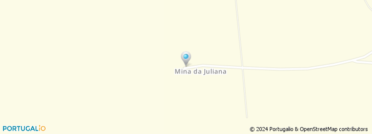 Mapa de Mina da Juliana