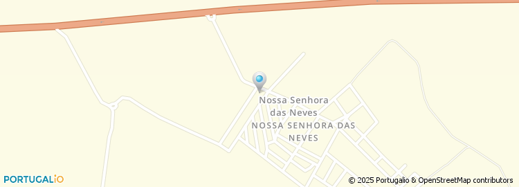 Mapa de Nossa Senhora das Neves