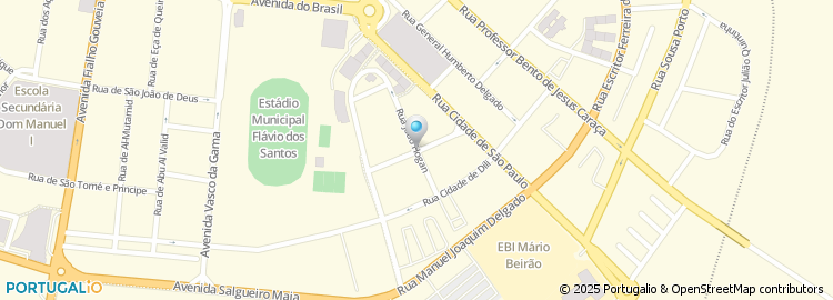 Mapa de Rua Artur Semedo