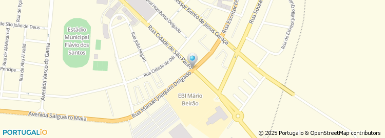 Mapa de Rua Cidade de São Paulo