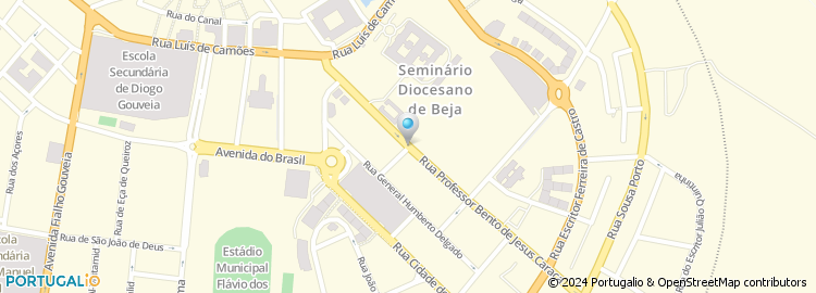 Mapa de Rua do Senador José Hermírio de Morais
