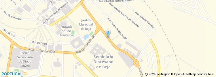 Mapa de Rua Dom Francisco Alexandre Lobo