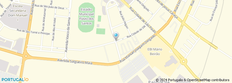 Mapa de Rua Dona Emília