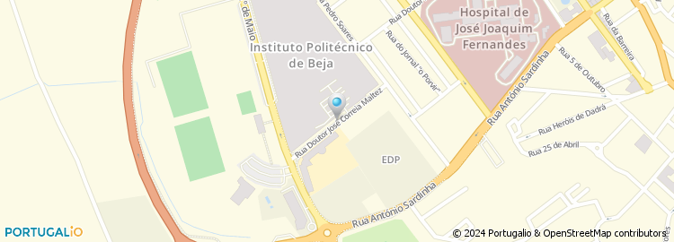 Mapa de Rua Doutor José Correia Maltez