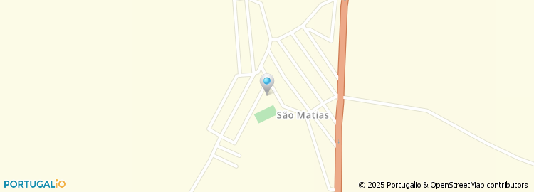 Mapa de Rua Perpendicular à Rua 25 de Abril