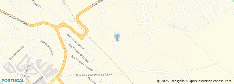 Mapa de Rua Virgilio Ferreira