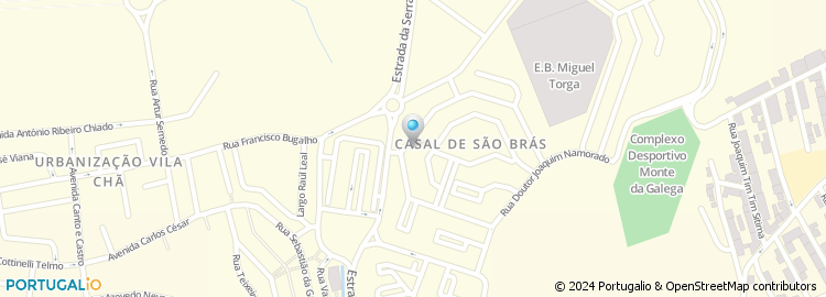 Mapa de Belmiro Marques & Filho, Lda