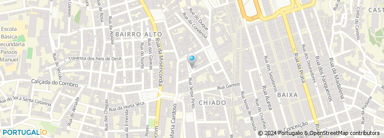 Mapa de Belo, Coelho & Faro - Restauração, Lda