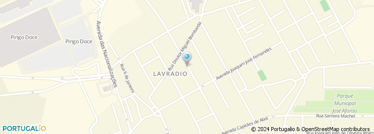 Mapa de Bemtrata - Serv. de Lavandaria e Engomadoria, Unip., Lda
