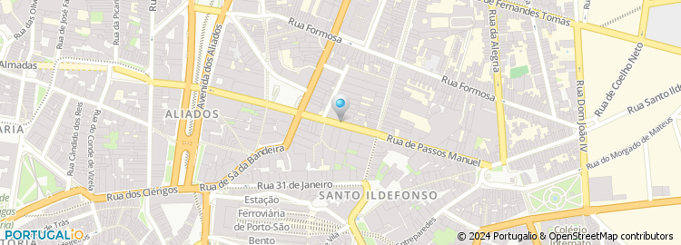 Mapa de Benedito Barros, Lda