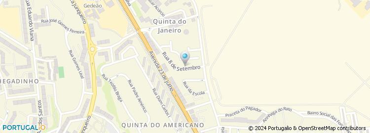 Mapa de Benetton & Cristiano Remodelações, Lda