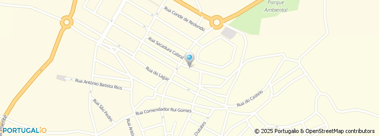 Mapa de Benjamin Gomes G. Monteiro