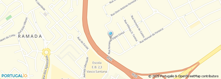 Mapa de Bernardino da Silva António, Unipessoal Lda