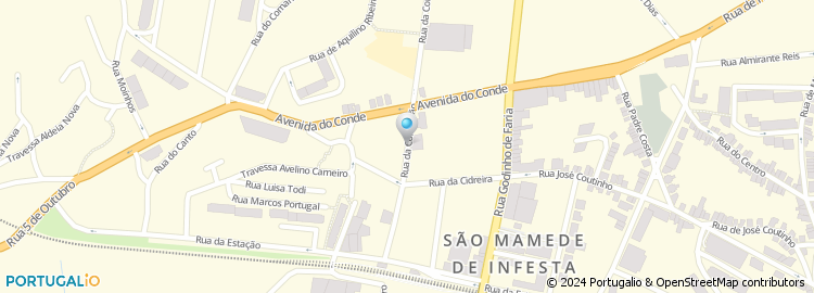 Mapa de Bernardino Vieira Moura