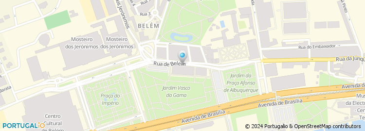 Mapa de BES, Banco Espírito Santo, Belém