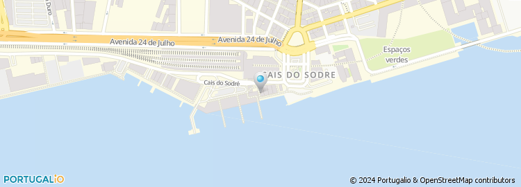 Mapa de BES, Banco Espírito Santo, Corpo Santo, Lisboa