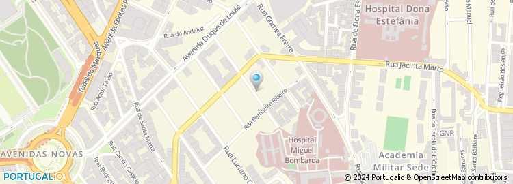Mapa de Bestpodium - Lisbon Sports Agency, Lda