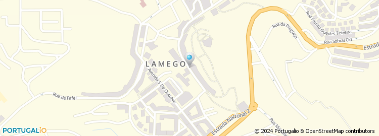 Mapa de Biblioteca Municipal de Lamego