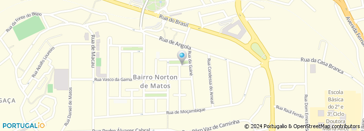Mapa de Bigote de Almeida - Arquitectos, Lda