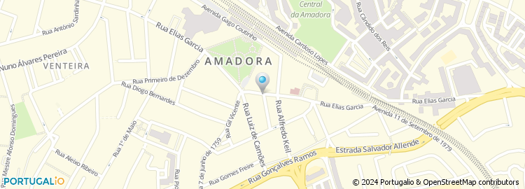 Mapa de Bijou da Amadora, Lda