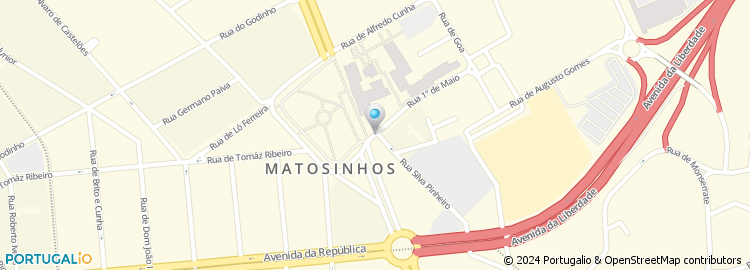 Mapa de Biothecare Matosinhos