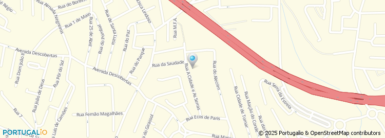 Mapa de Blue Chill Caffé, Unipessoal Lda