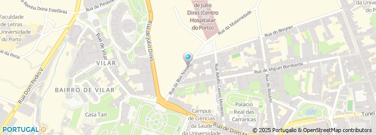 Mapa de Bnapartments Palácio