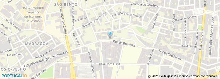 Mapa de Boavista 132 - Café Lda
