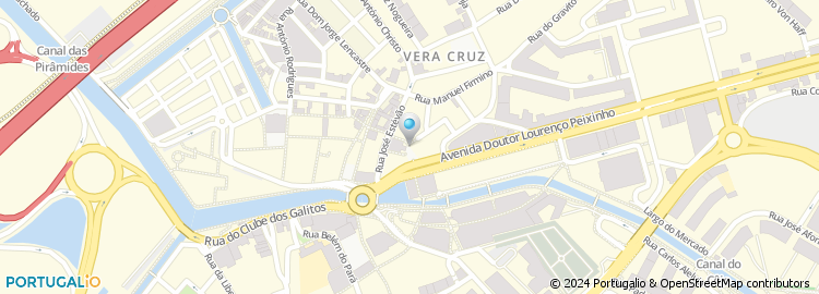 Mapa de Boddy Center - Vera Cruz Ginasio