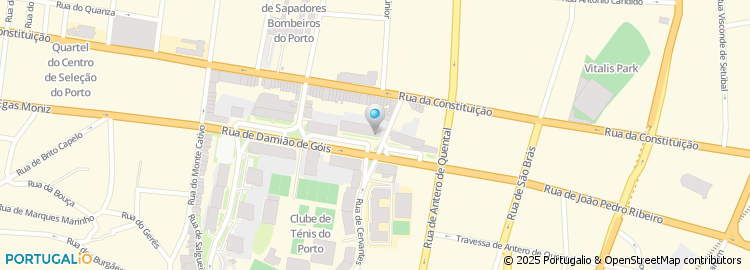 Mapa de Body Concept, Porto