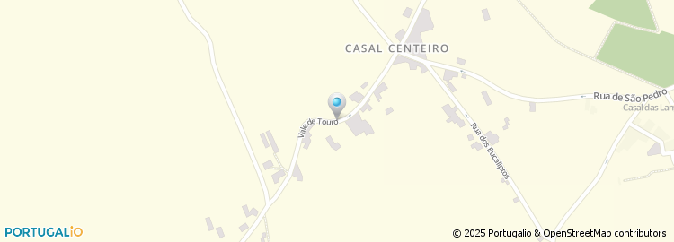 Mapa de Casal Vale Touro