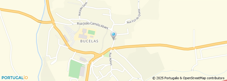 Mapa de Bombeiros Voluntarios de Bucelas