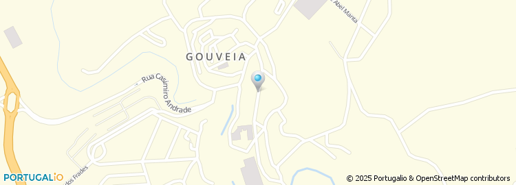 Mapa de Bombeiros Voluntarios de Gouveia