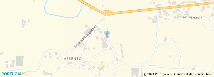 Mapa de Bombeiros Voluntarios de Paço de Sousa