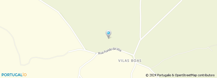 Mapa de Bombeiros Voluntarios de Vila Flor