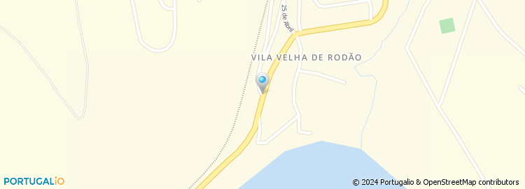 Mapa de Bombeiros Voluntarios de Vila Velha de Rodão