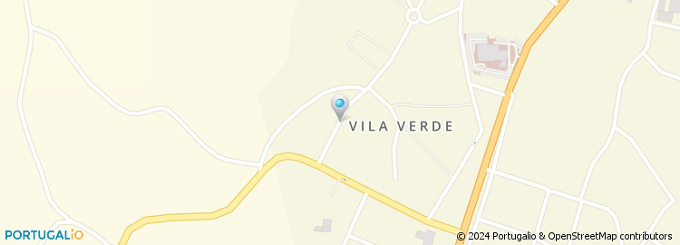 Mapa de Bombeiros Voluntarios de Vila Verde