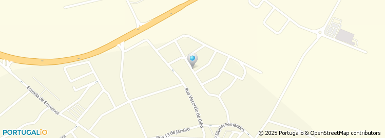 Mapa de Rua António Sérgio