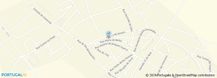 Mapa de Rua Doutor Ramos Abreu